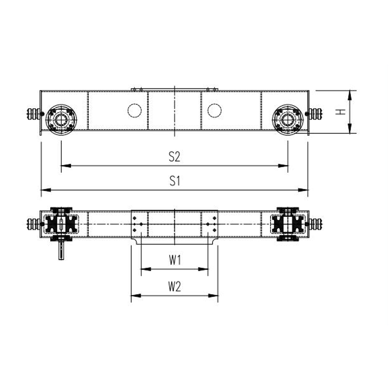 Koncový vozík jeřábu
