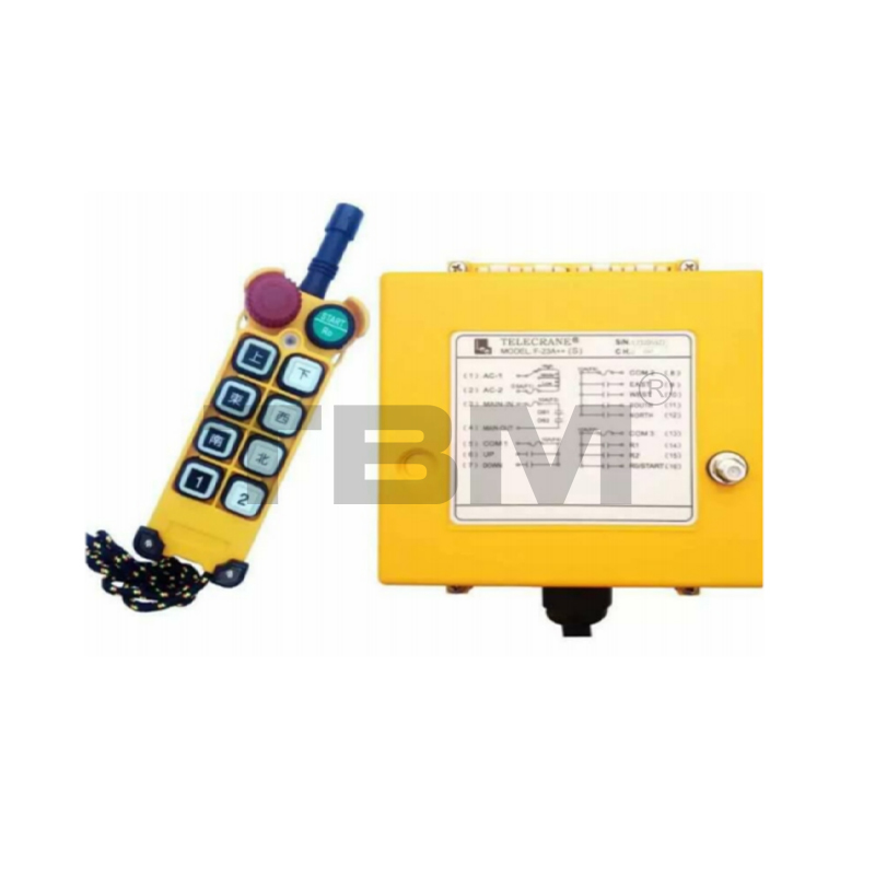 Bezdrátové dálkové ovládání jeřábu